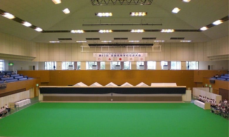 弓道会場の設営1